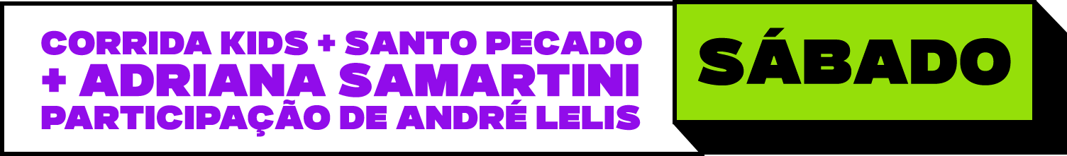 Programação Sábado
